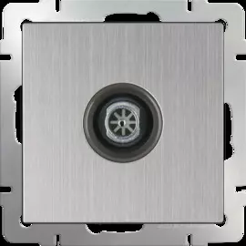 ТВ розетка оконечная (глянцевый никель) Werkel WL02-TV 4690389119613