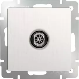 ТВ-розетка оконечная (перламутровый рифленый) Werkel WL13-TV 4690389124464