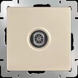 ТВ-розетка оконечная (шампань) Werkel WL11-TV 4690389124686