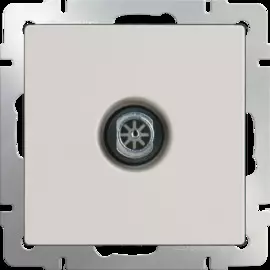 ТВ розетка оконечная (слоновая кость) Werkel WL03-TV-ivory 4690389046285