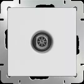 ТВ-розетка проходная (белая) Werkel WL01-TV-2W 4690389073472