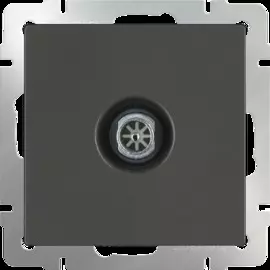 ТВ-розетка проходная (серо-коричневый) Werkel WL07-TV-2W 4690389073502