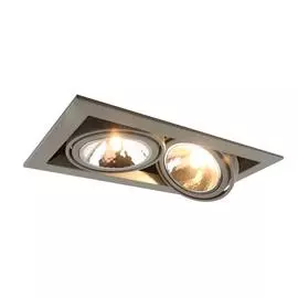 Встраиваемый светильник Arte Lamp CARDANI SEMPLICE A5949PL-2GY