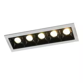 Встраиваемый светильник Arte Lamp GRILL A3153PL-5BK