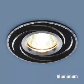 Встраиваемый Светильник Elektrostandard 2002 Mr16 Bk/sl 4690389059711