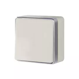 Выключатель одноклавишный проходной Gallant (слоновая кость) Werkel WL15-01-03 4690389102172