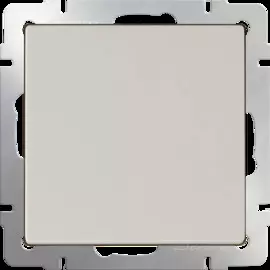 Выключатель одноклавишный (слоновая кость) Werkel WL03-SW-1G-ivory 4690389046148