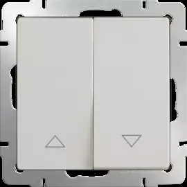 Выключатель жалюзи (слоновая кость) Werkel WL03-01-02 4690389128479