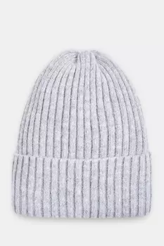 Базовая шапка с ангорой и шерстью