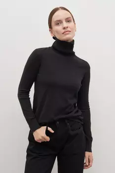 Базовая женская водолазка с высокой горловиной