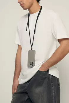 Базовое поло с воротником-стойкой