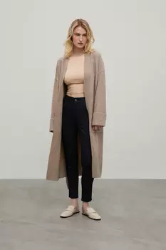 Базовые брюки с высокой посадкой