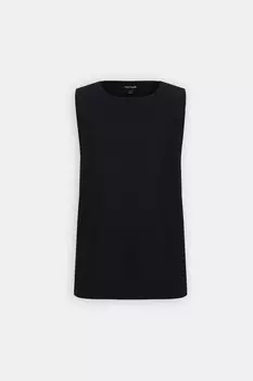 Блузка без рукавов из хлопка