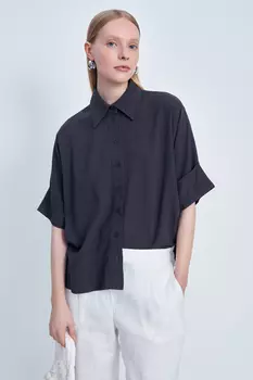 Блузка с укороченным рукавом