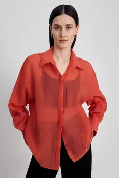Блузка свободного силуэта