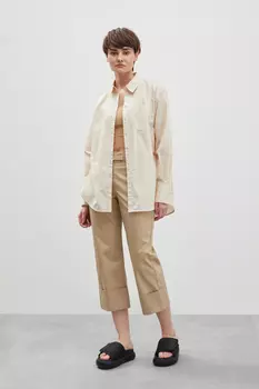 Бриджи с широкими отворотами