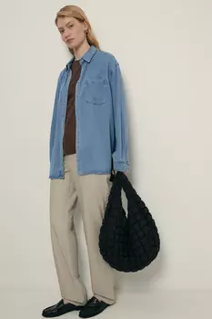 Брюки из хлопка на резинке