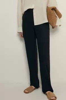 Брюки из хлопка на резинке