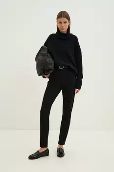 Брюки из хлопка на средней посадке