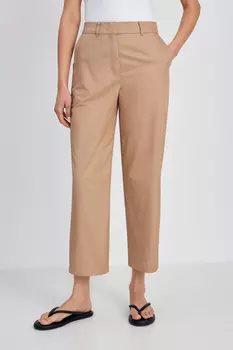 Брюки из хлопка с карманами