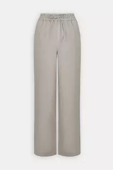Брюки изо льна на резинке