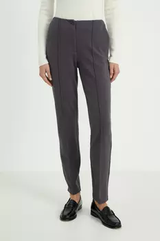 Брюки полуприлегающего силуэта со стрелками