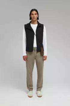 Брюки прямого кроя из хлопка