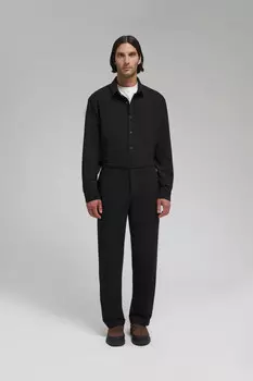 Брюки прямого кроя с вискозой