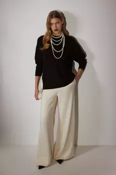 Брюки широкого силуэта