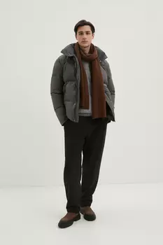 Брюки утепленные на средней посадке