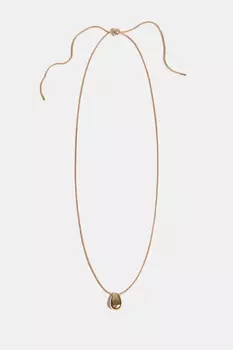 Цепочка с подвеской каплей