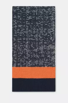 Двусторонний шарф с добавлением шерсти