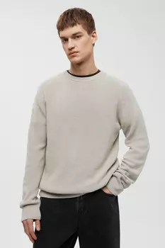 Джемпер из хлопка прямого кроя