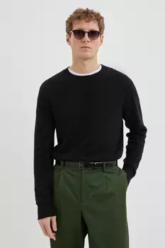 Джемпер из хлопка прямого силуэта