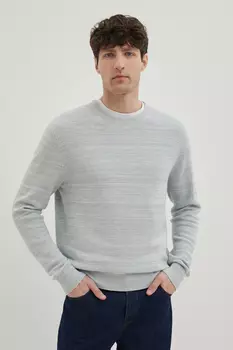 Джемпер из хлопка прямого силуэта