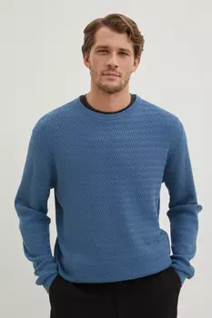 Джемпер из хлопка прямого силуэта