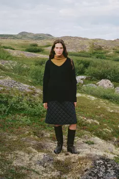 ДЖЕМПЕР ИЗ ШЕРСТИ И ПРЯЖИ АЛЬПАКИ