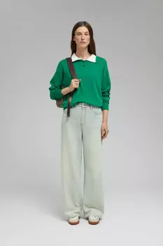 Джемпер-поло из хлопка