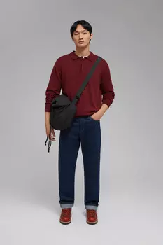 Джемпер-поло с шерстью