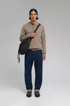 Джемпер-поло с шерстью