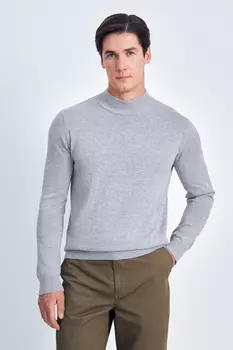 Джемпер прямого силуэта из хлопка