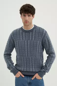 Джемпер прямого силуэта из шерсти