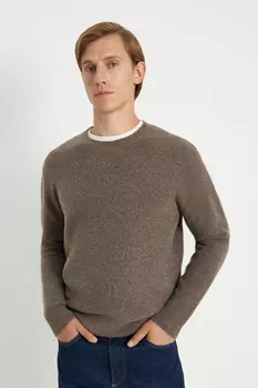 Джемпер прямого силуэта с добавлением шерсти