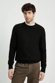 Джемпер прямого силуэта с шерстью