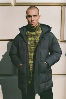 Джемпер прямого силуэта с шерстью