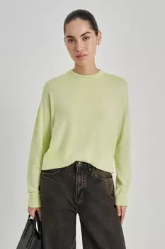 Джемпер с добавлением шерсти свободного силуэта