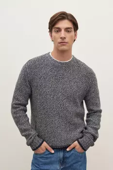 Джемпер с хлопком и шерстью