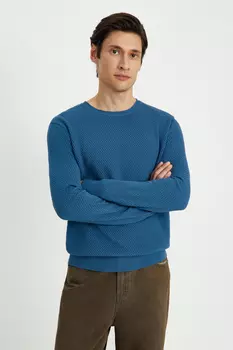 Джемпер с округлой горловиной