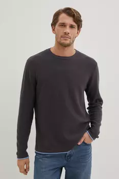 Джемпер с округлой горловиной