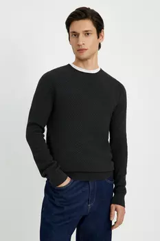 Джемпер с округлой горловиной